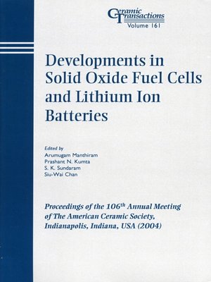 cover image of Developments in Solid Oxide Fuel Cells and Lithium Iron Batteries
